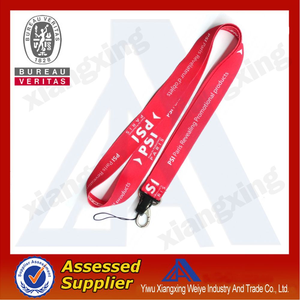 Custom Heat Transfer Lanyard With Safety Buckle