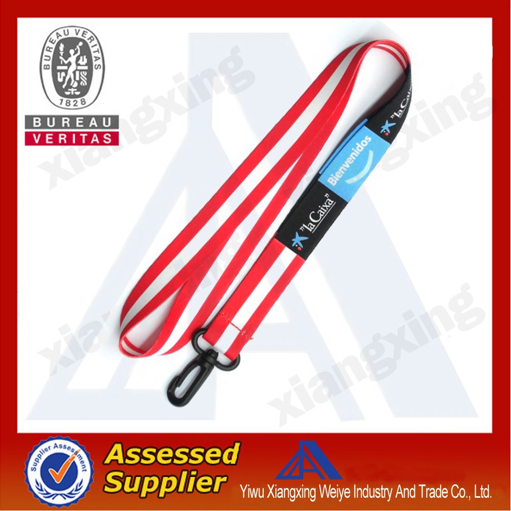 Cheap custom heat transfer lanyard China wholesale