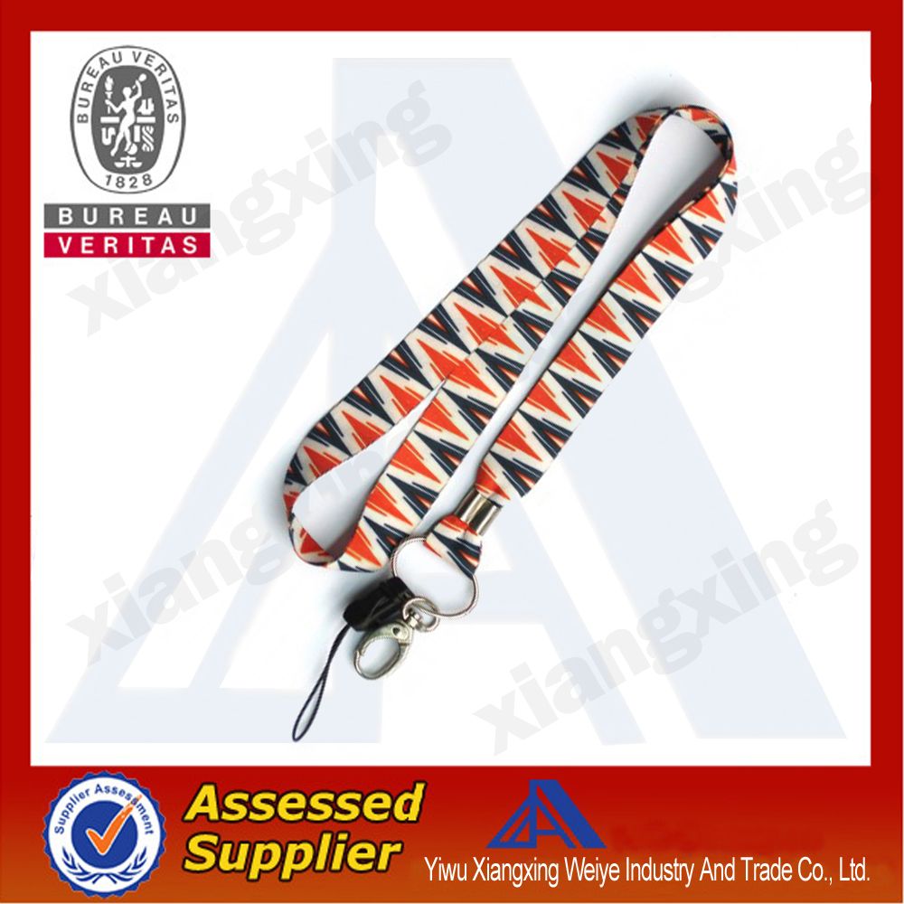 Cheap custom heat transfer lanyard China wholesale