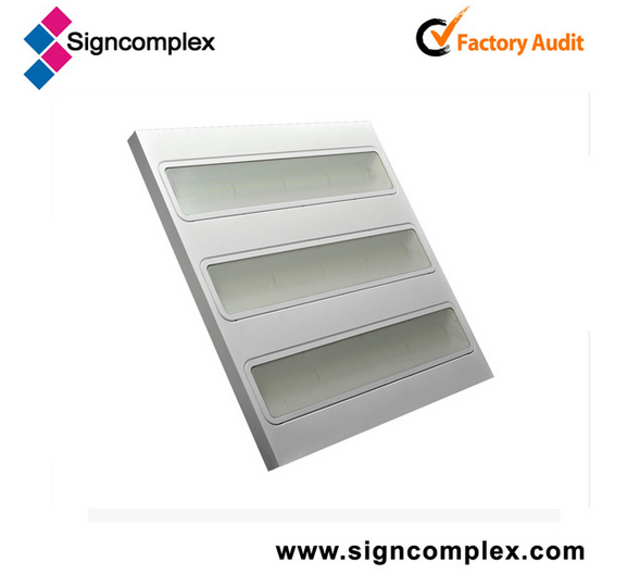 Signcomplex 60x60cm led troffer fluorescent replacement led ceiling panel