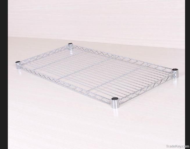 Quadrilateral wire shelf