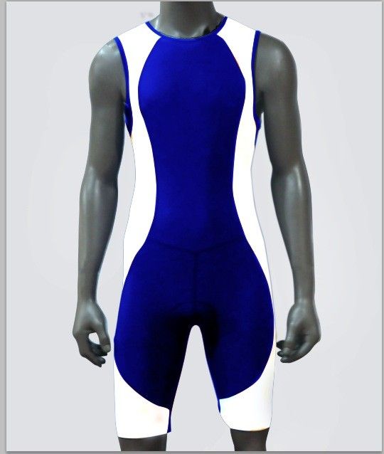 Job Professional Men's compress 1-piece Lycra Triathlon suit Trisuit  swimming suit  cycling wear