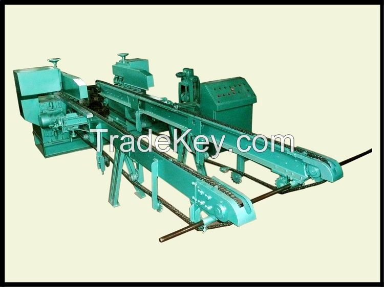 DOUBLE DIAMENSION CHAIN CONVEYOR SAW 