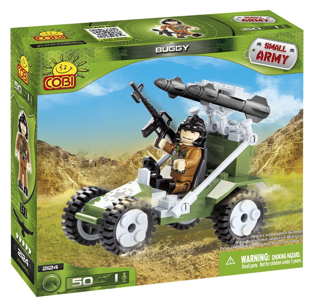 COBI 2124 army military toy building blocks bricks made in EUROPE