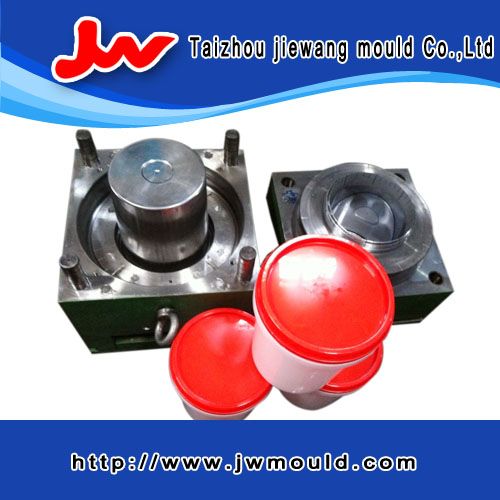Taizhou plastic paint bucket mould /high quality plastic paint bucket mold
