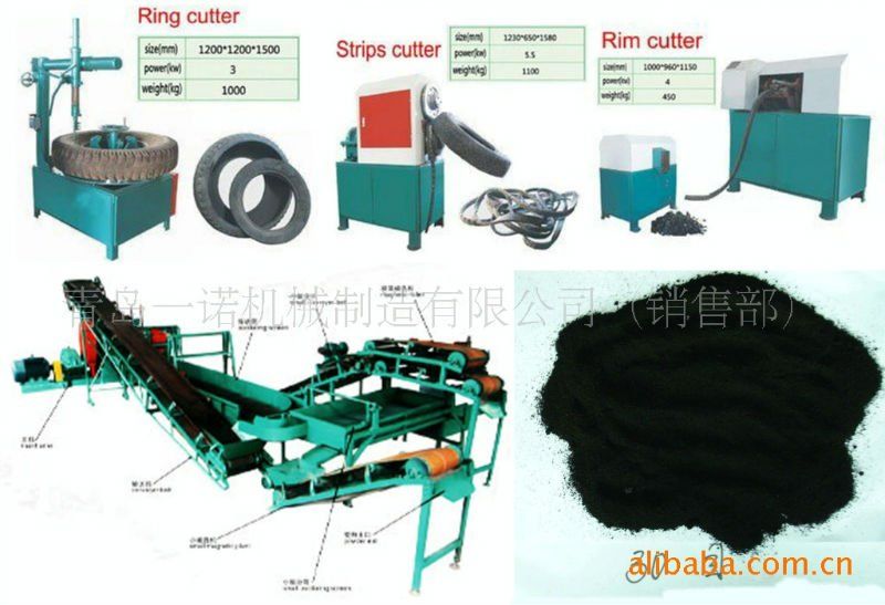 Waste Tire Recycling Machines