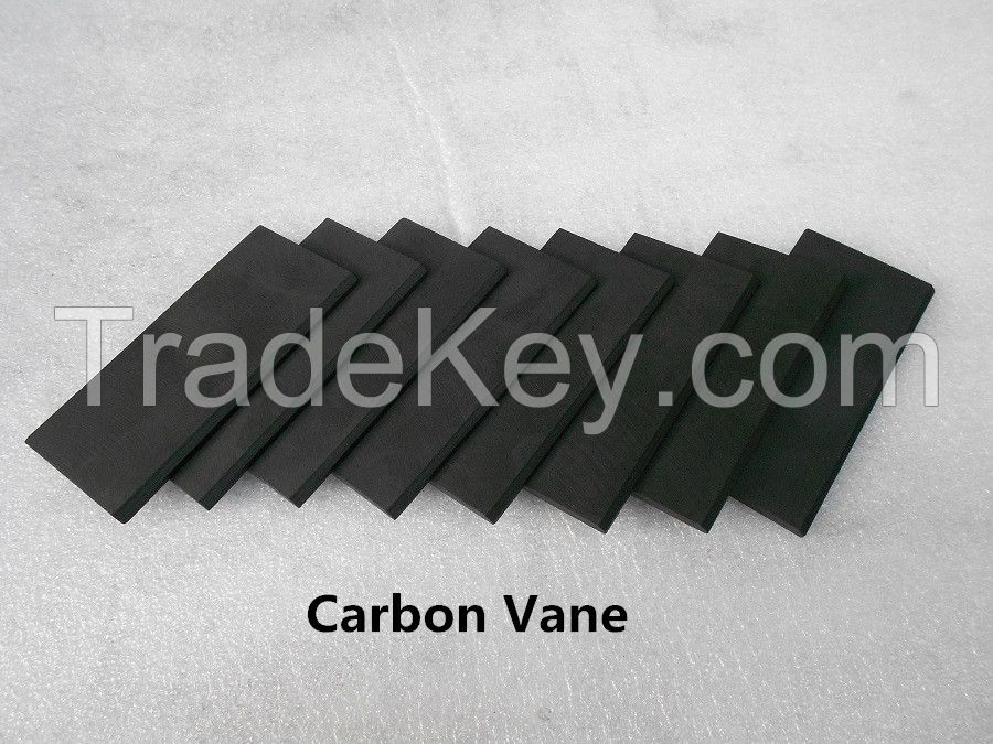 5*45*240mm graphite vane for Medical applications / graphite sheet for Beverage pumps / carbon graphite vane