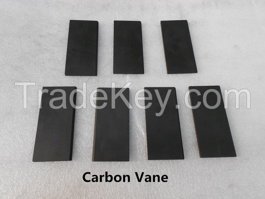 5*45*240mm graphite vane for Medical applications / graphite sheet for Beverage pumps / carbon graphite vane