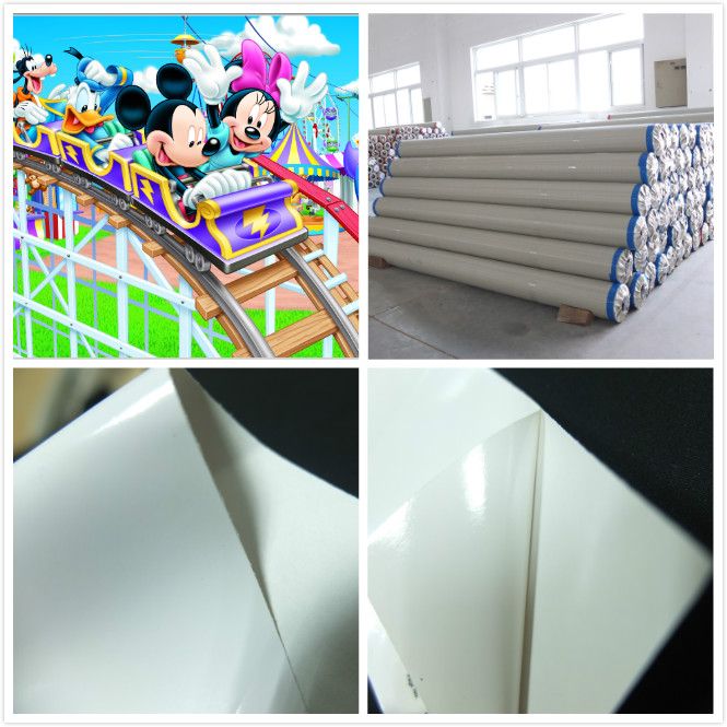 Self-adhesive Vinyl Roll Vinyl Sticker Material