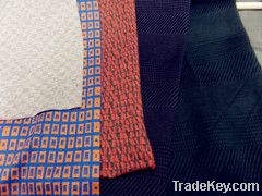 Mercerized cotton jacquard