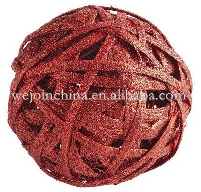 Eco -friendly wicker balls Beauty hanging ball for sale