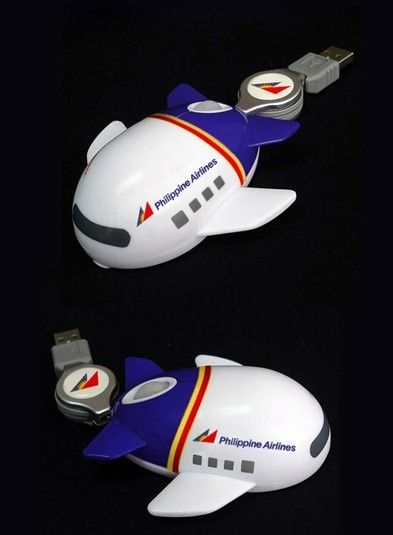 Mini air plane mouse for promotion