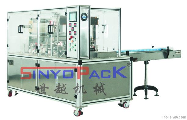 Cosmetics Boxes Cellophane Overwrapping Machine with Tear Tape