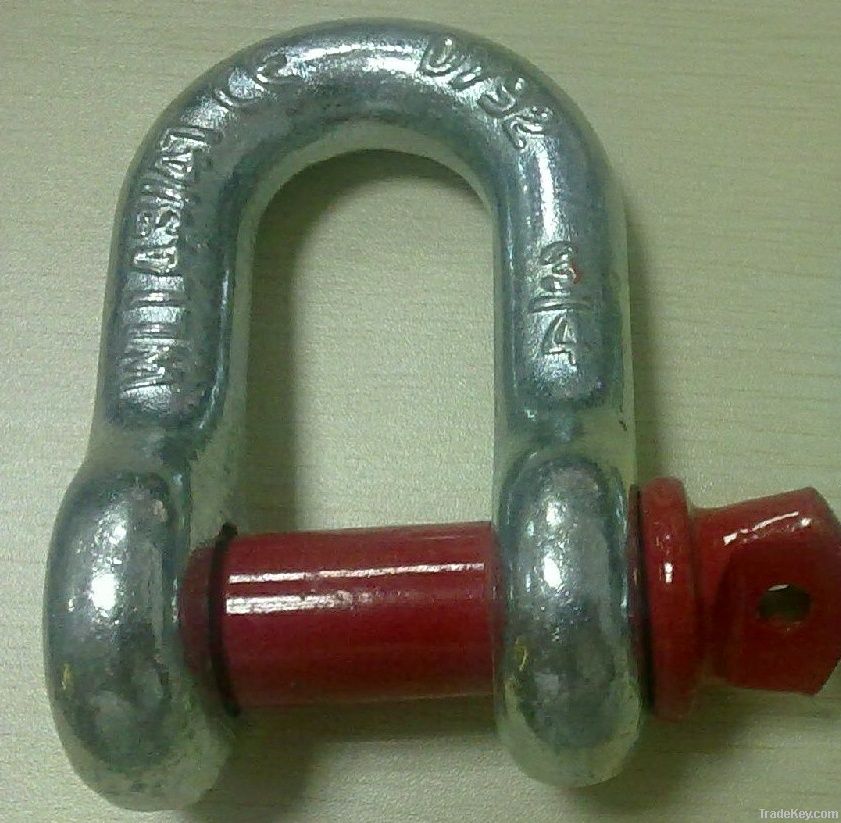 Hot dop galvanzed drop forged chian shackle