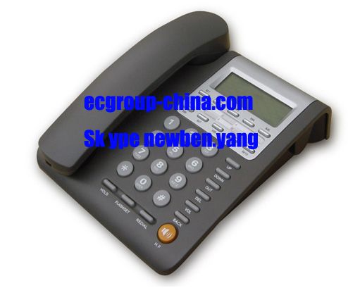 Caller ID corded telephone, landline phone for home, office, hotel, manufacturer OEM. 