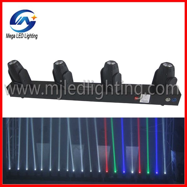 4in1 Luminus White LED 100W LED Moving Beam Head Light