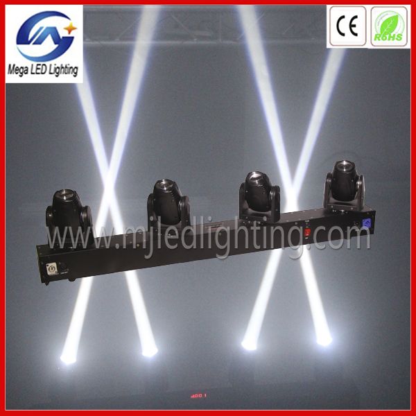 4in1 Luminus White LED 100W LED Moving Beam Head Light