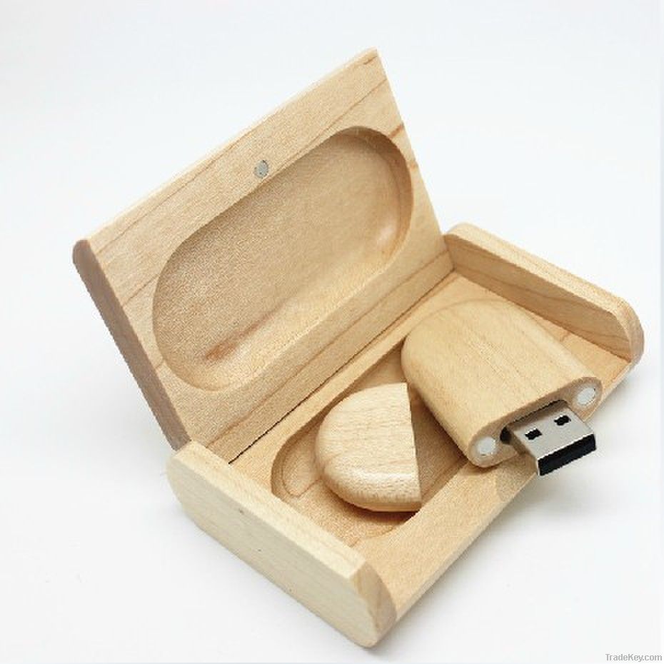 OEM logo wooden usb flash pen drive