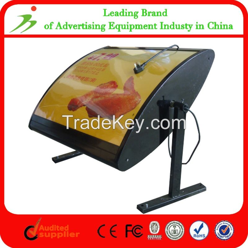 Customized Acrylic Panel Advertising Led Menu Sign Light Box