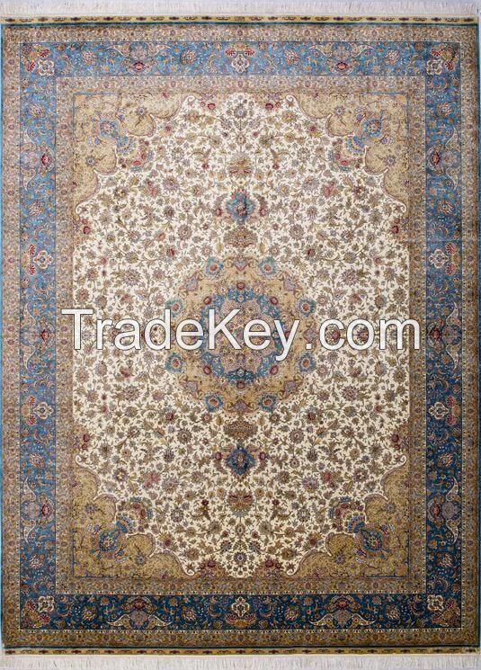 handmade silk carpet (5.5*8ft)