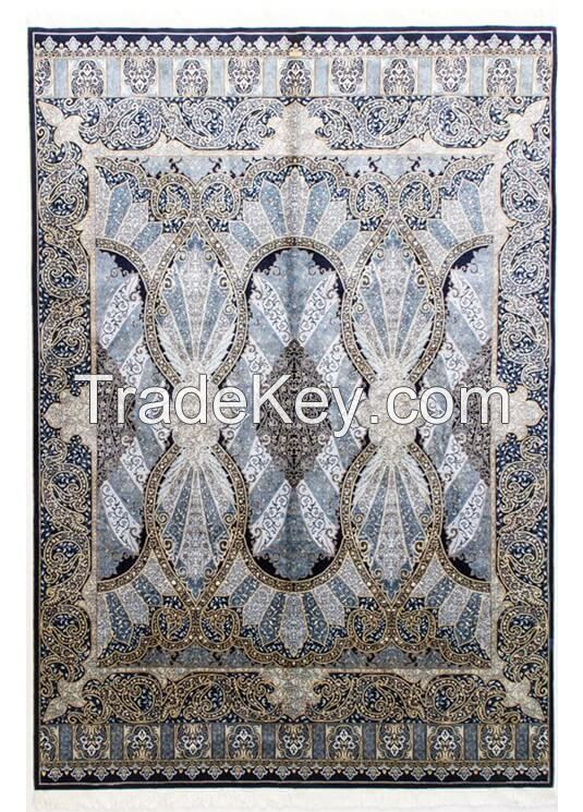 handmade silk carpet (5.5*8ft)