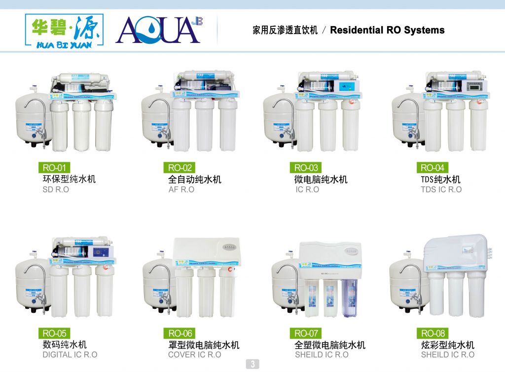 Residential RO Systems, Dispenser.Pou, Commercial RO Systems,Residential Water Softeners,Residential Water Purifiers ,RO Membranes,Pressure Tank,Pumps,Filters ,Filter Housings,Faucets,Water Testers, Quick Fitting,Parts, Induster Water Treatment Equipments