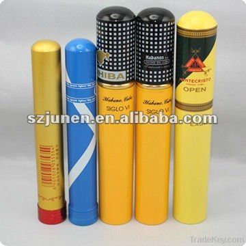 Aluminum cigar tube