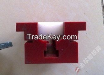 plastic chain guide wear strip, various size UHMWPE guide rail