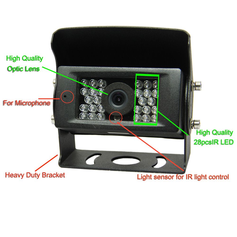 Best quality Heavy duty Truck backup camera