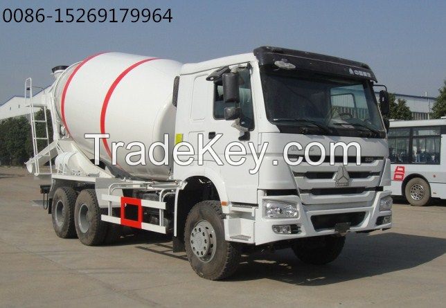 SINOTRUK HOWO 6x4 8m3 concrete mixer truck