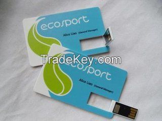 Promotional 4GB 8GB Crad -shaped USB Flash Drives