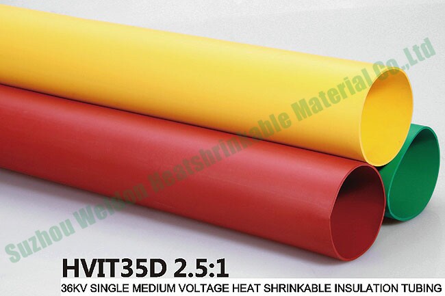 35KV SINGLE HIGH VOLTAGE HEAT SHRINK INSULATION TUBE