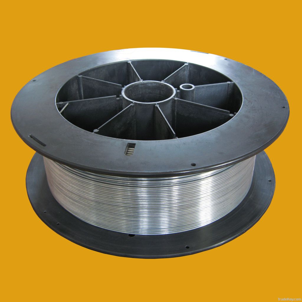 Aluminium cored flux brazing wire