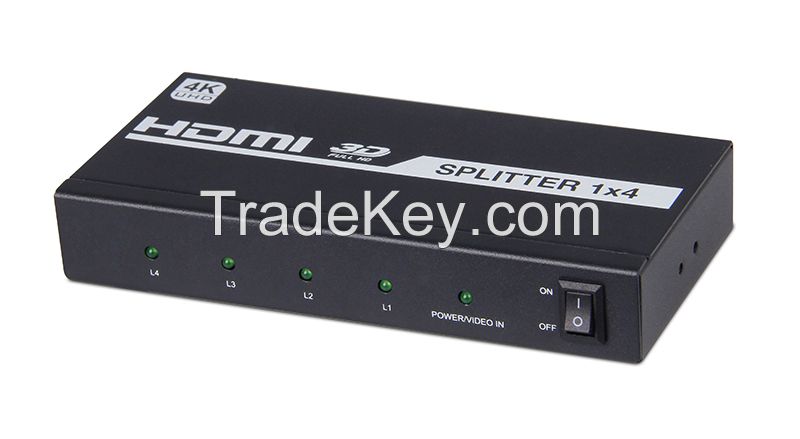 Hollyland HDMI 1.4 V Splitter with HDCP/ hdmi splitter 1x4