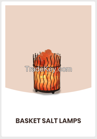 Basket Salt Lamp