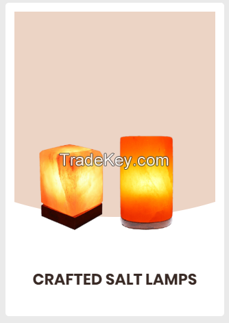 Crafted Rock Salt Lamps