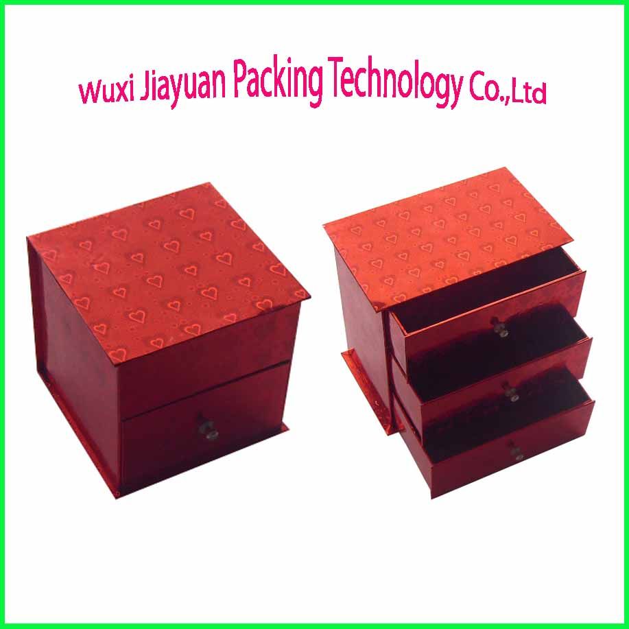 Red popular gift box cheap gift box