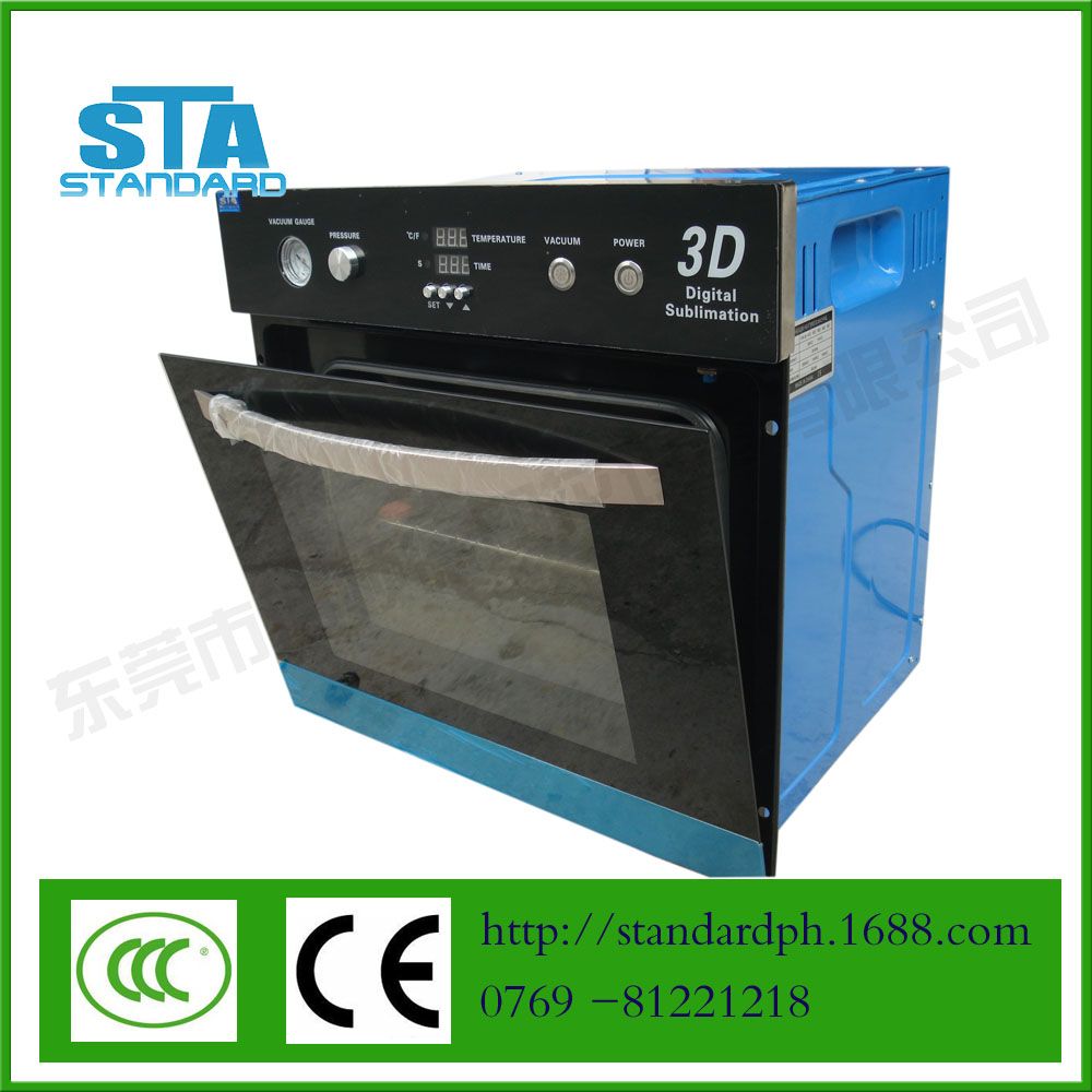 2014 hot sale 3D vacuum sublimation transfer machine