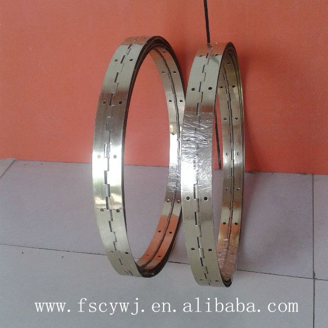 steel plated golden hinge