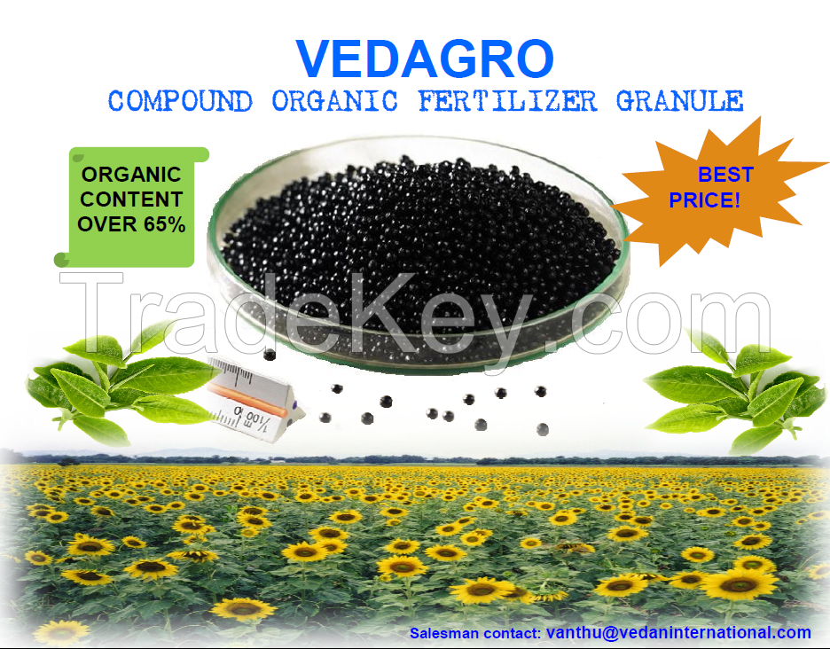 VEDAGRO Organic Fertilizer granule / Hot agriculture organic fertilizer