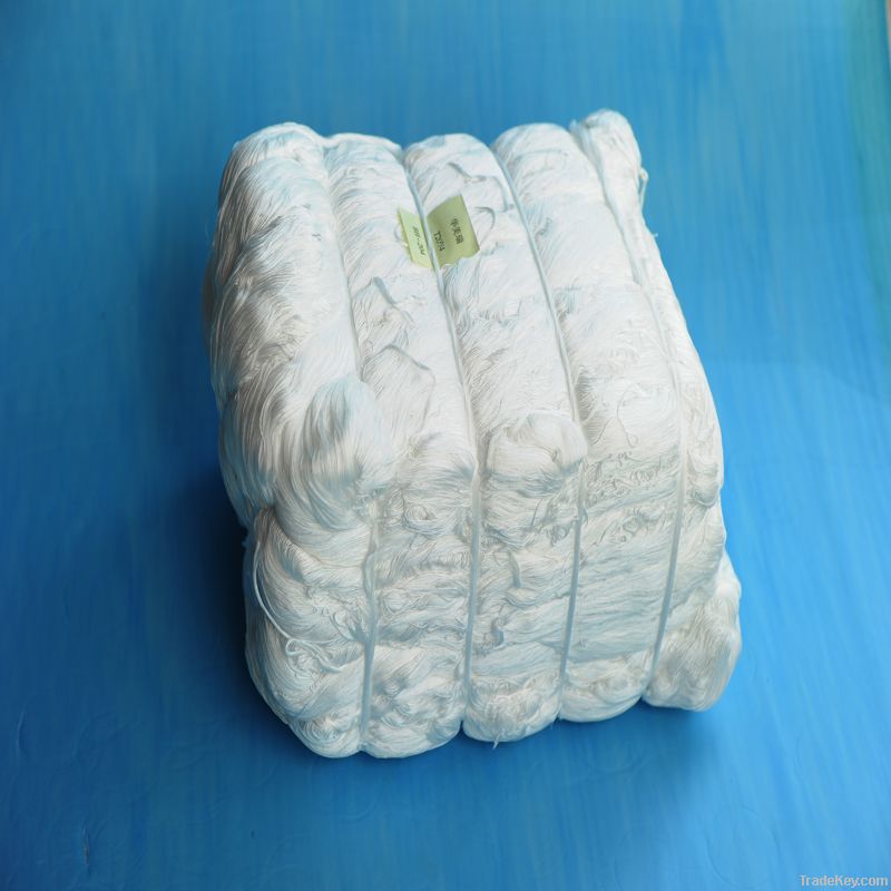 virgin color high tenacity polyester industrial yarn