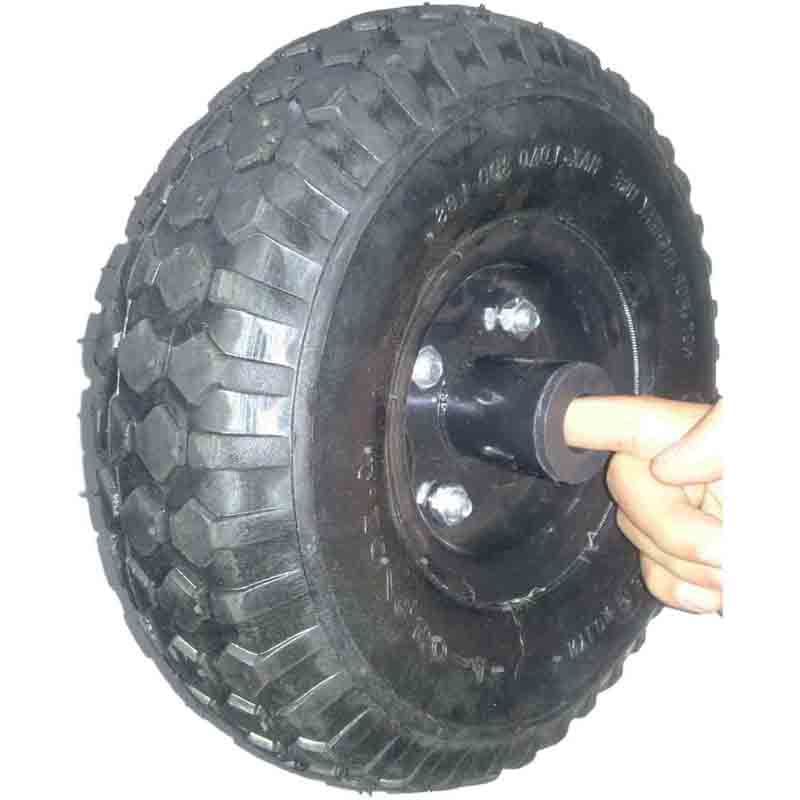 3.50-4 pneumatic tire rubber wheel for hand truck, wheelbarrow, garden cart, trolley