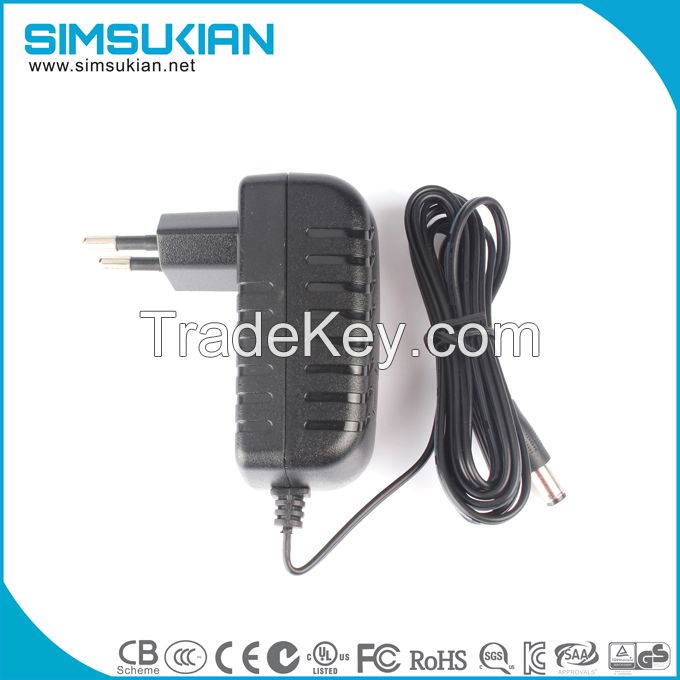 12v1a power adapter with CE listed