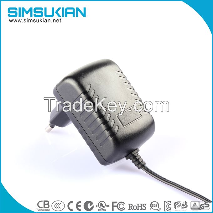 12v1a power adapter with CE listed