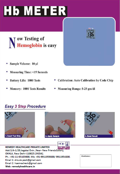 Mission Digital Hemoglobin Meter