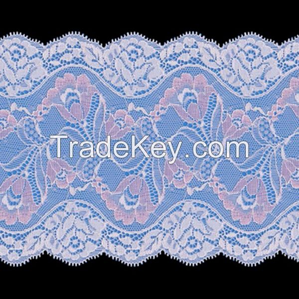 Jacquard Wide Stretch Lace Trimming Supplier in China