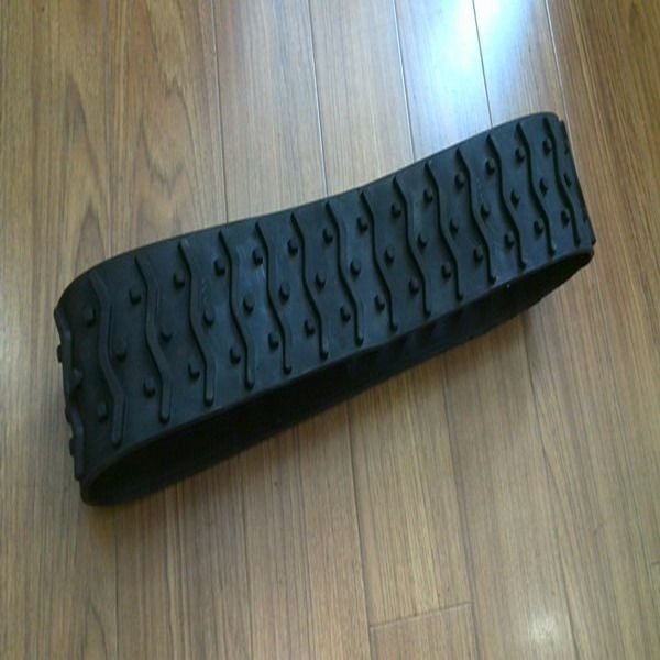 snow mobile rubber track /small robot rubber track 110*42*32