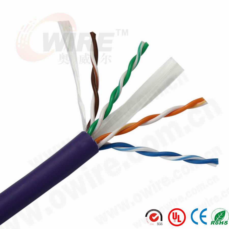 Copper Wire CAT6 UTP LAN Cable