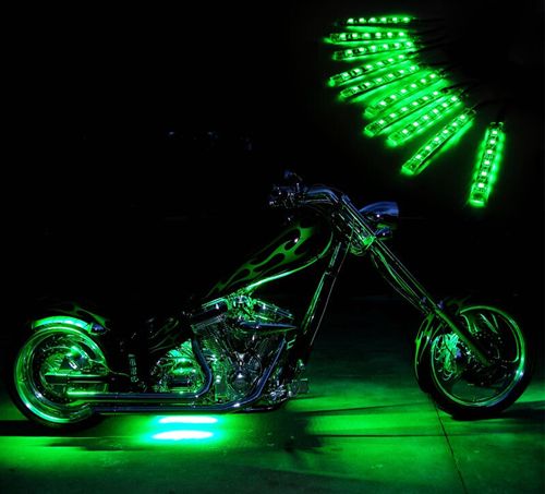 Motorcycle LED Wheel Pod Puck Light