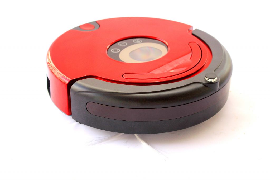 Robotic vacuum cleaner with wireless remote controller